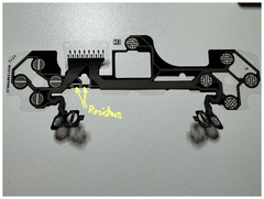 L2 and R2 resistors on the button flex