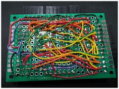 Controller board, back